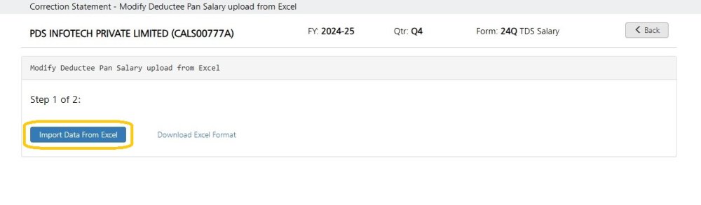 PAN Change Via Excel 3