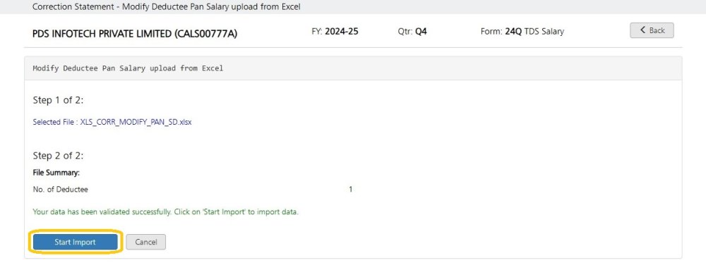 PAN Change Via Excel 5