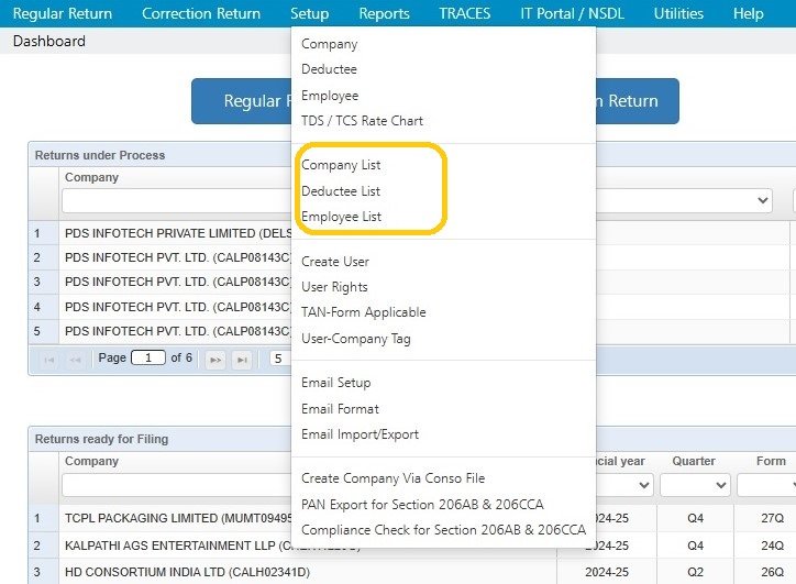 ent-tds-setup-companylist-deducteelist-employeelist