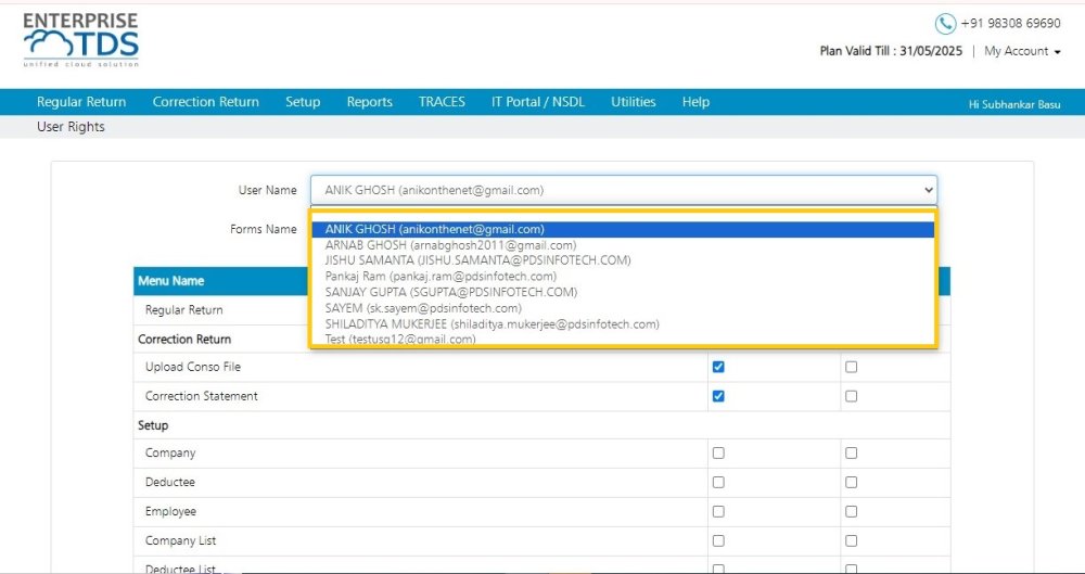 User Rights 2 User Rights 2