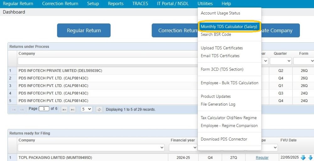 utility-mothly-tds-calculator