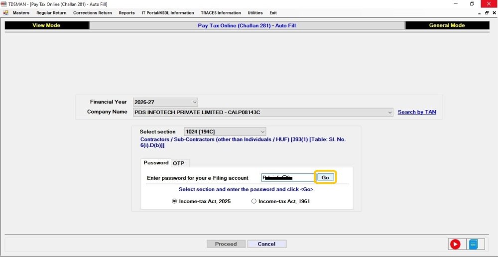 e-Payment of taxes e-Payment of taxes