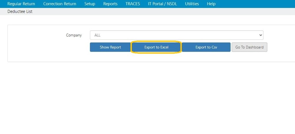 Deductee LIst - Excel 1
