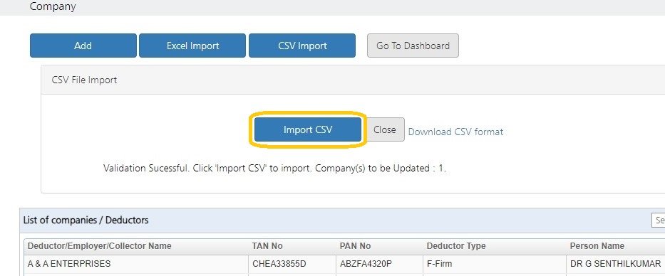Add Company CSV 4 Add Company CSV 4