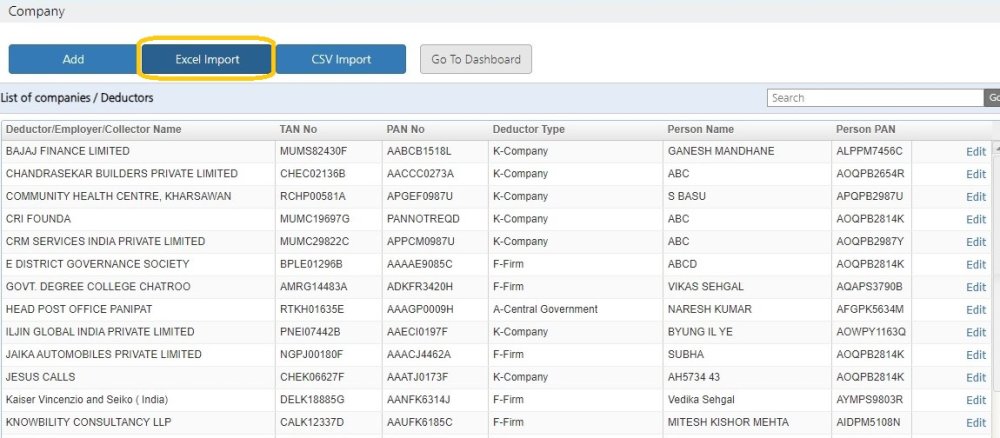 Company Add Excel 1 Company Add Excel 1