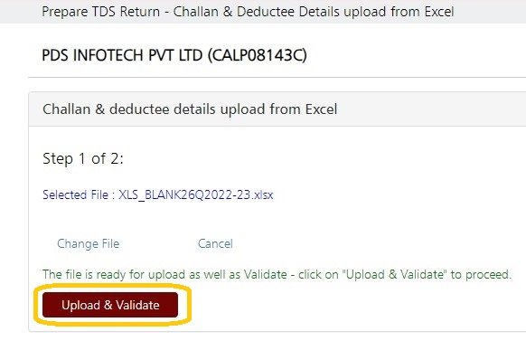 Fig 2 Import Data from Excel