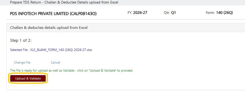 Fig 2 Import Data from Excel