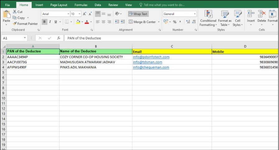 Fig 4 Email Import or Export