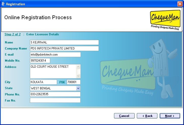Online Registration Step 2 figure-2-7-online-registration-step2