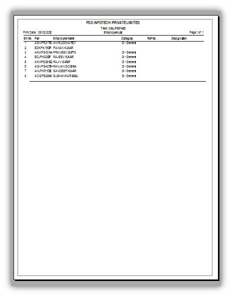 Figure -  Employee Lists figure-employee-lists