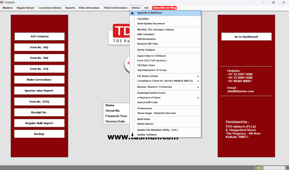Multi User Upgradation Multi User Upgradation