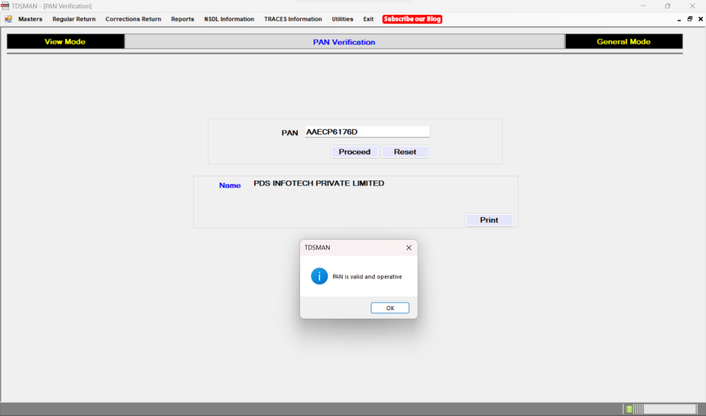 PAN Verification PAN Verification