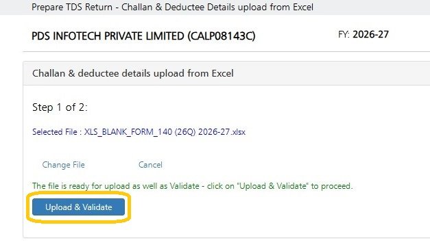 Regular Return - Upload and validate regular-return-upload-and-validate