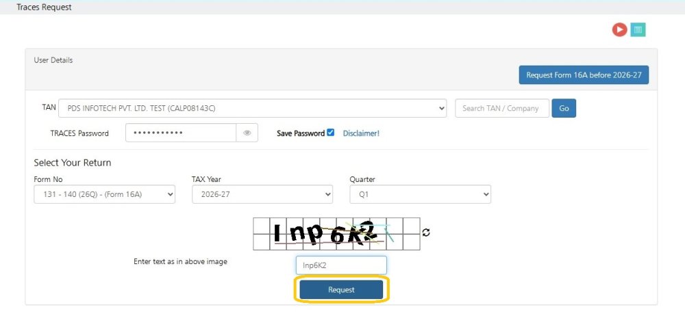 Request for Form 131 (16A) request-for-form-16a