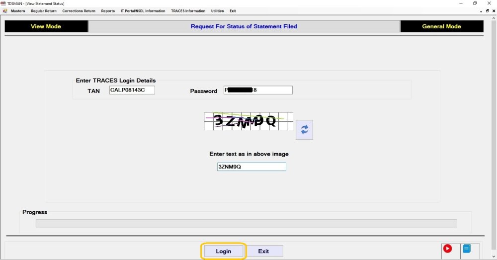 Request for Status of Statement Filed request-for-status-of-statement-filed