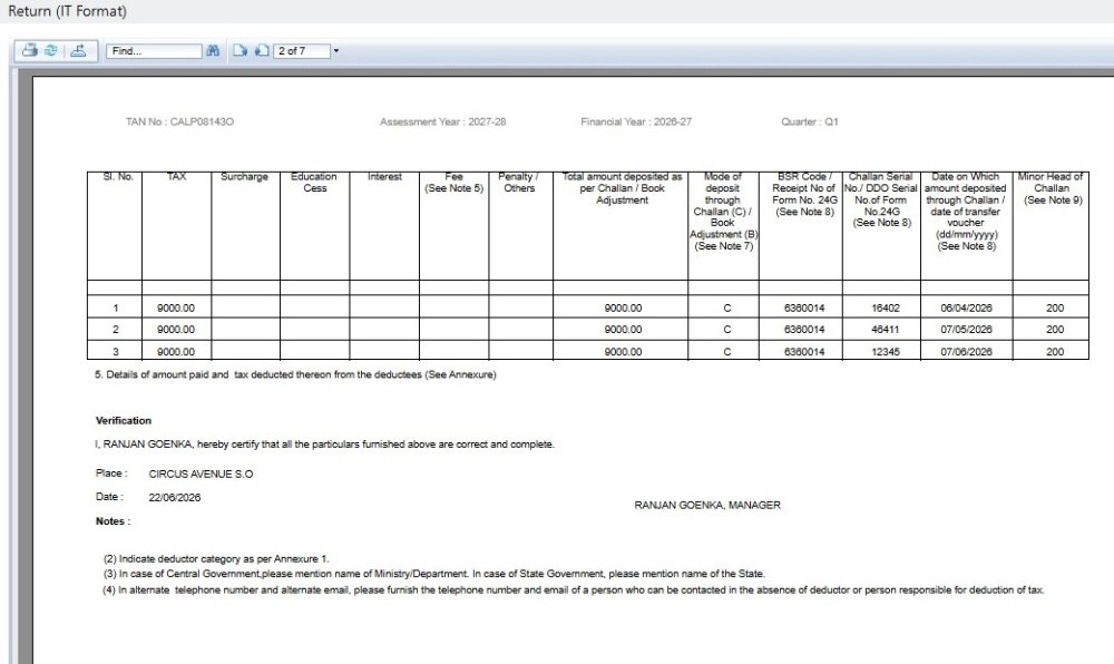 Return (IT Format)- Report - Page 2 return-detail-it-format-p2