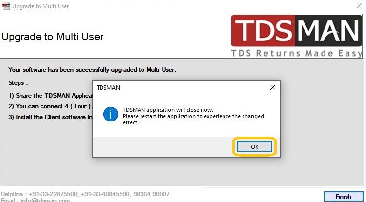 Multiuser Upgrade Step 4