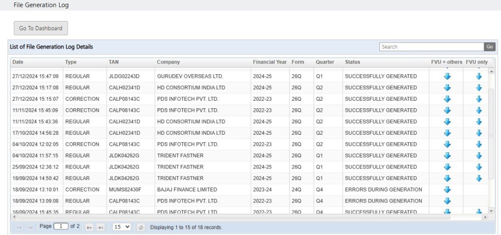 File Generation Log 2