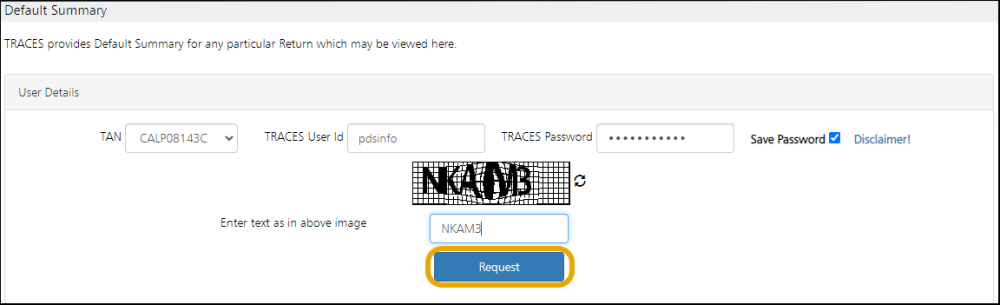 Default Summary view-default-summery-2