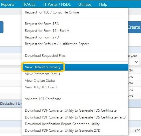 View Default Summary view-default-summery