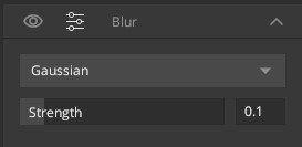 Gaussian Blur Modifier