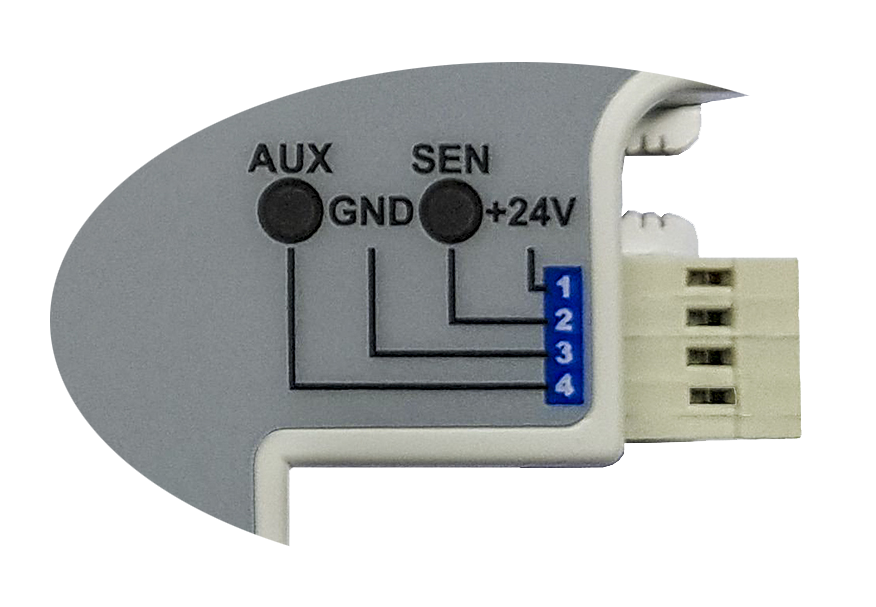 右側センサーポートのピン配置