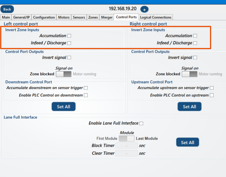 Control Ports - EasyRoll+ User Manual - 1