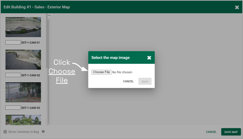 Vms Map Create a Map - Orchid Alto VMS Administrator Guide - 22.6