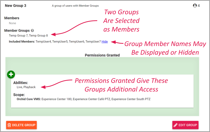 Add A Permission Group That Includes A Member Group - Orchid Fusion ...