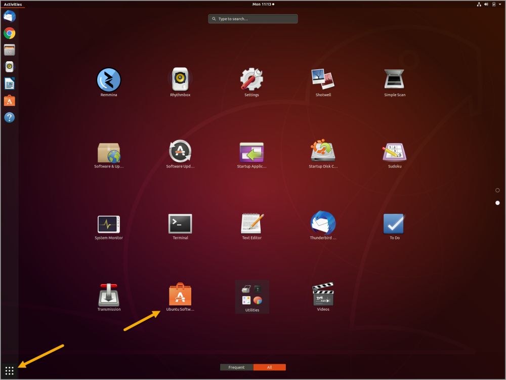 Example from step (b)