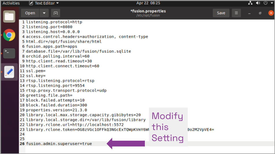 Creating A Superuser Orchid Fusion Vms Installation Guide 22 12 Creating A Superuser Orchid Fusion Vms Installation Guide 22 12