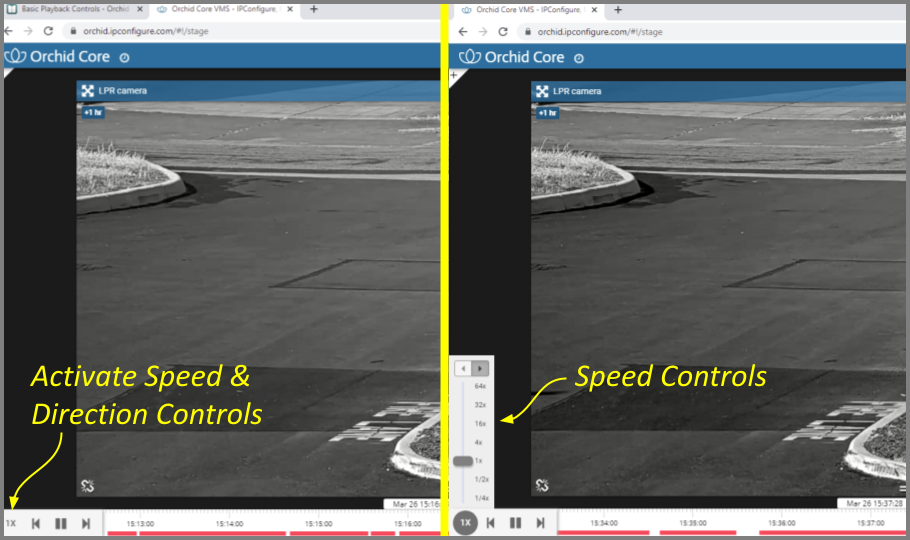 Playback Speed Control Orchid Recorder User Guide 21.6