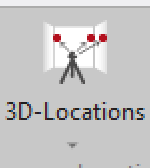 FlexiCAD 3D Locations button