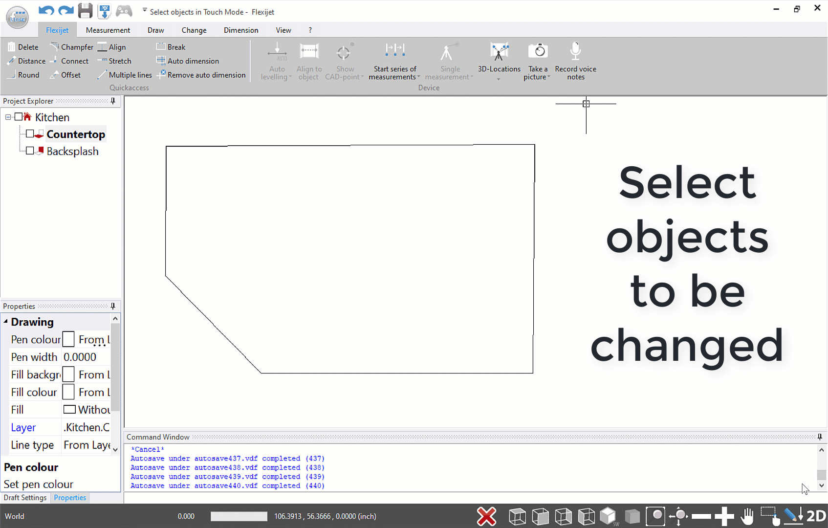 Change colour of objects gif