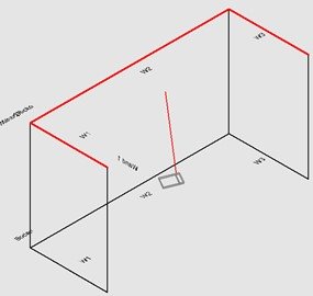 Connect roof slopes example 1