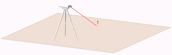 Setting Horizontal Plane on floor diagram