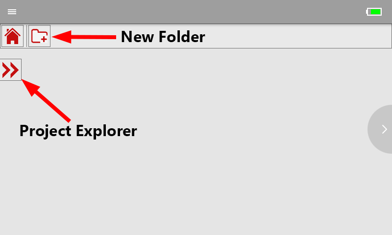 Flexijet screen project screen
