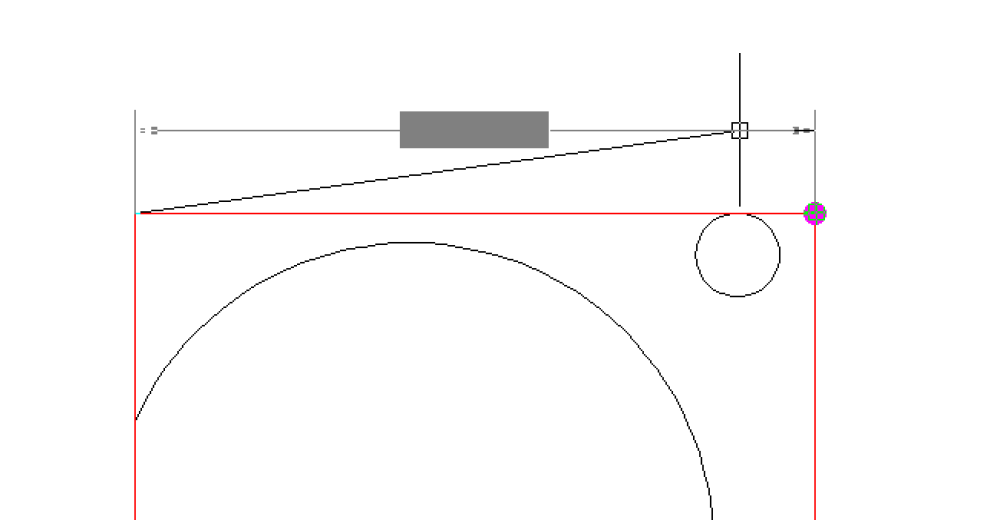 Dimension being drawn