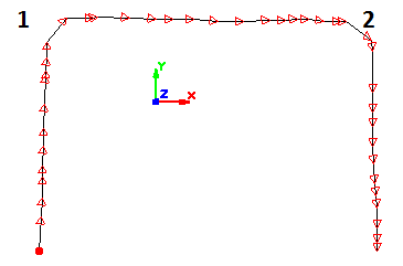 Example contour for Insert Corners to Polyines function
