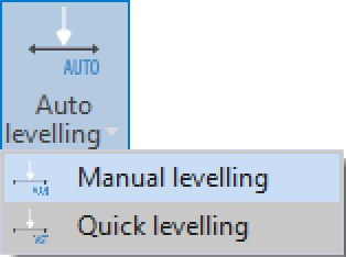 Manual Leveling Button