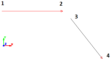 Diagram for 'Multiple Lines 2 colors' in FlexiCAD