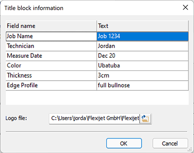 PDF Tool - Edit user-defined fields in titleblock window