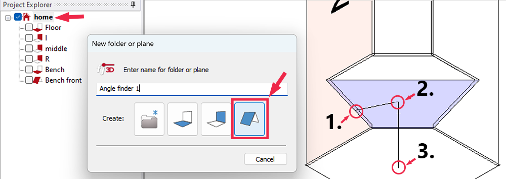 Shower angles create free plane angle finder folder