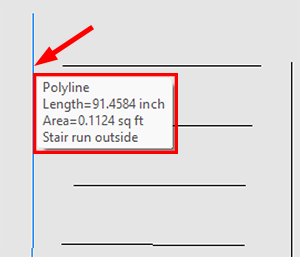 Stair run outside software view
