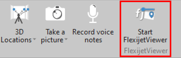 Start FlexijetViewer Button on Flexijet Ribbon