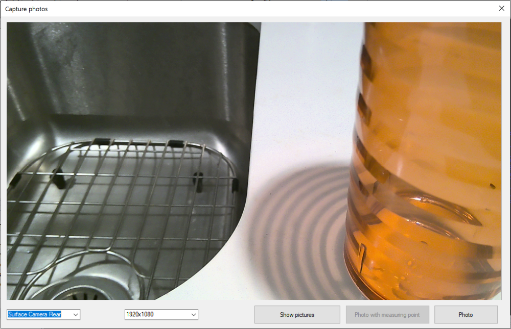Take a Picture Capture photo window FlexiCAD