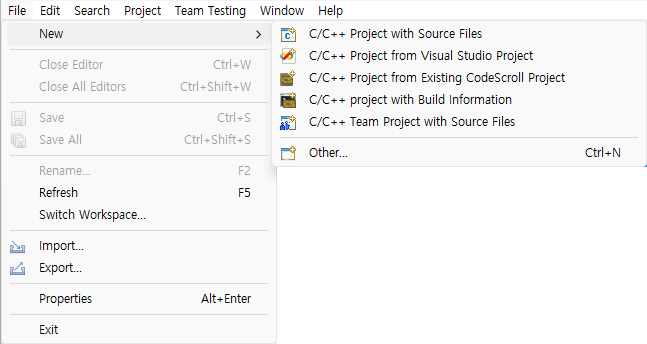 Create a team project - User Manual - 2023