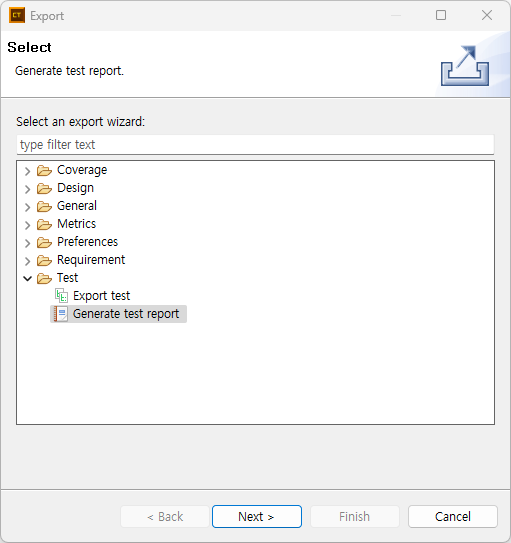 Generate Test Report - User Manual - 2025.12