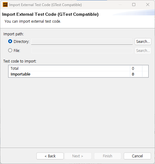 Importing and Executing External Test Code - User Guides - 2025.12