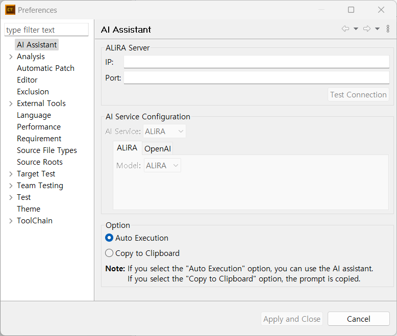 AI Assistant - User Manual - 2025.06